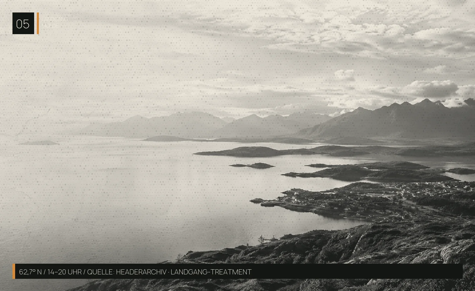 Molde — Landgang-Panorama im LANDGANG-Duotone-System