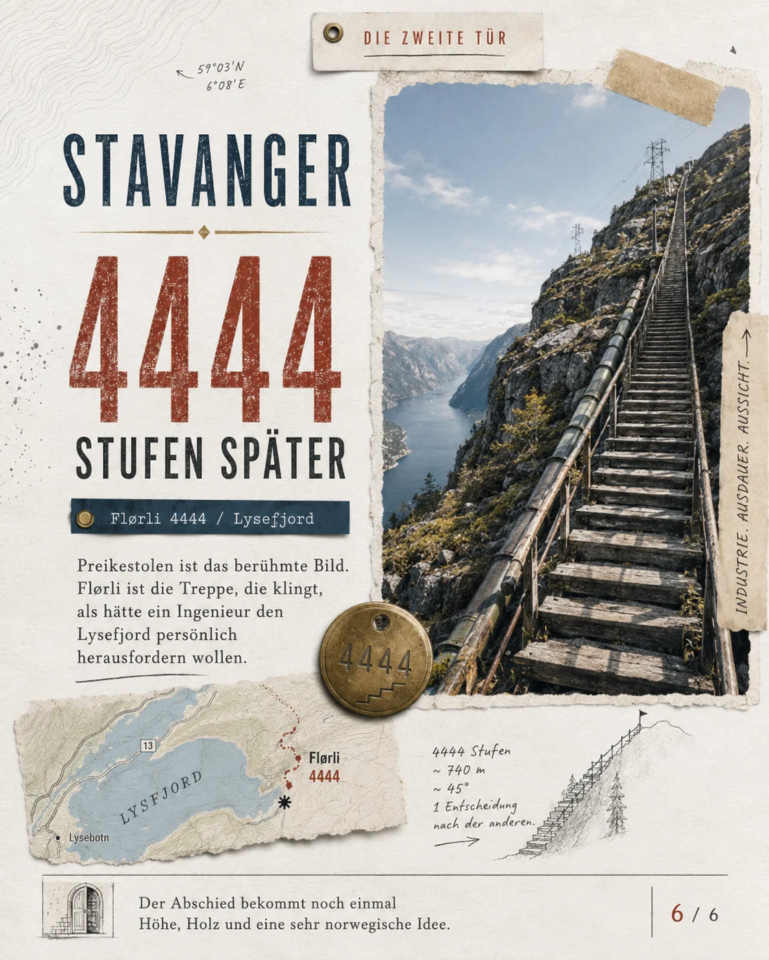 Flørli 4444 Lysefjord