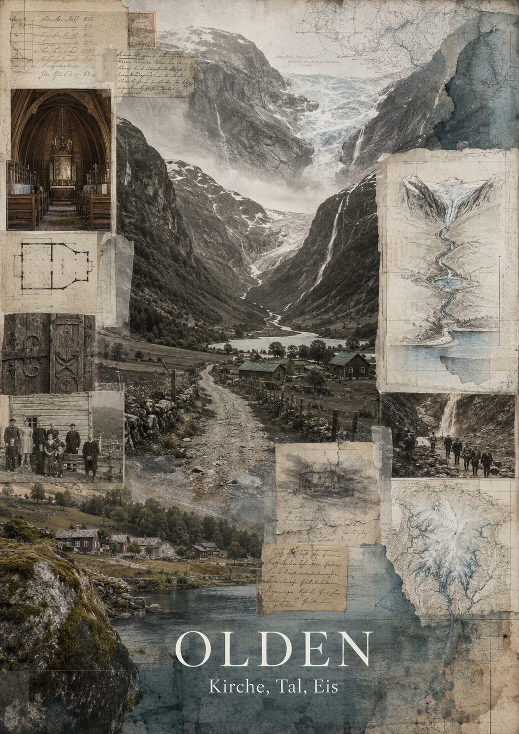 Olden Archivspur-Poster