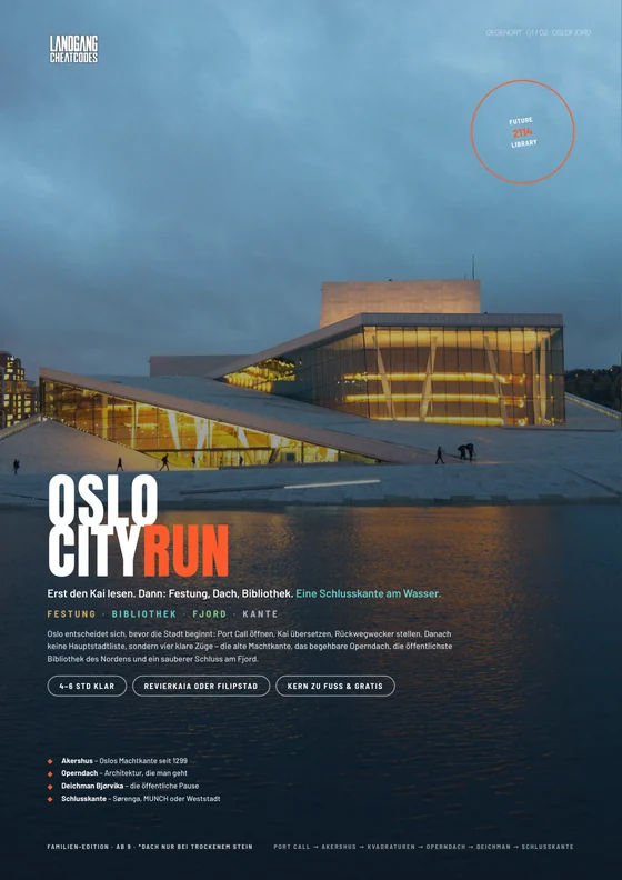 Titelseite des Oslo City Run